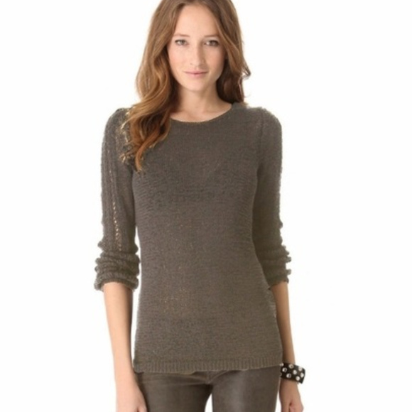 Rachel Zoe Karla Openwork Sweater - Picture 1 of 7